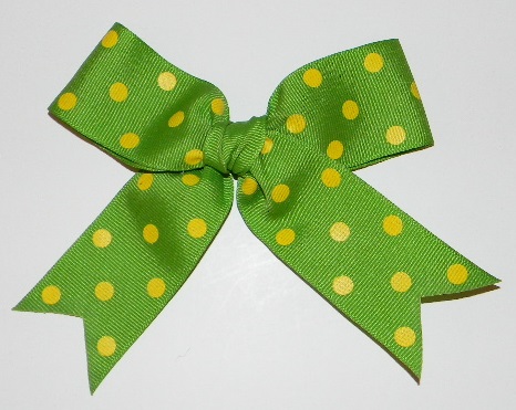 Bow-Green-8-Yellowdot-Bin33
