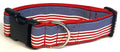 American Flag Dog Collar 1 1/2 in