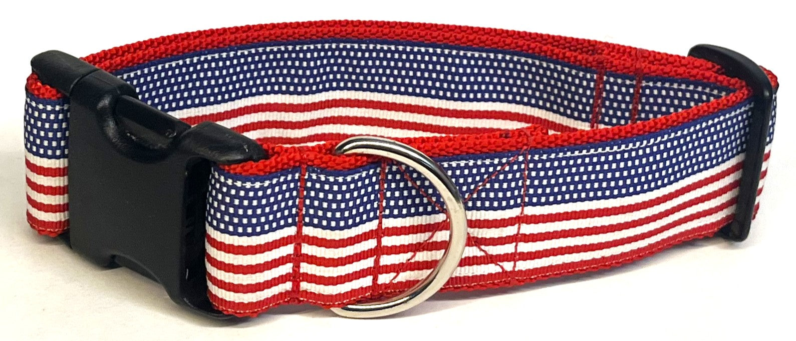 American Flag Dog Collar 1 1/2 in
