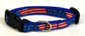 American Flag Stripe Dog Collar 1/2