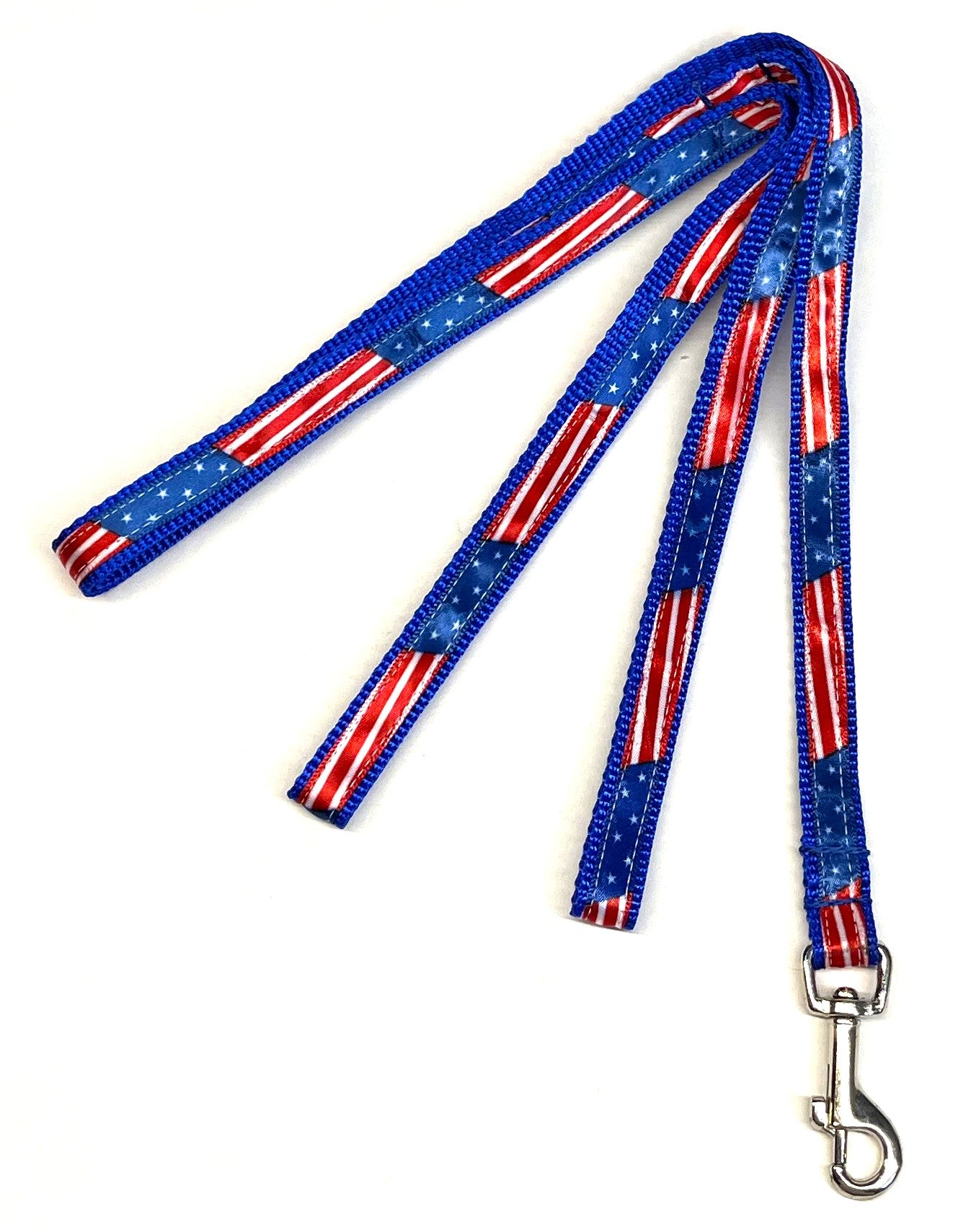 American Flag Stripe Dog Leash 1/2