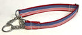 American Flag Chain Martingale Collar 1in