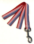 American Flag Dog Leash 1in
