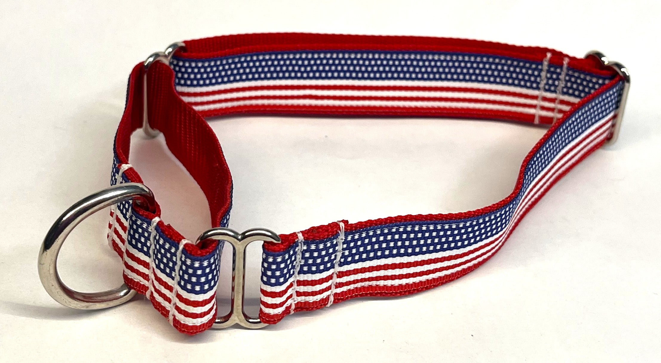 American Flag Martingale Collar 1in