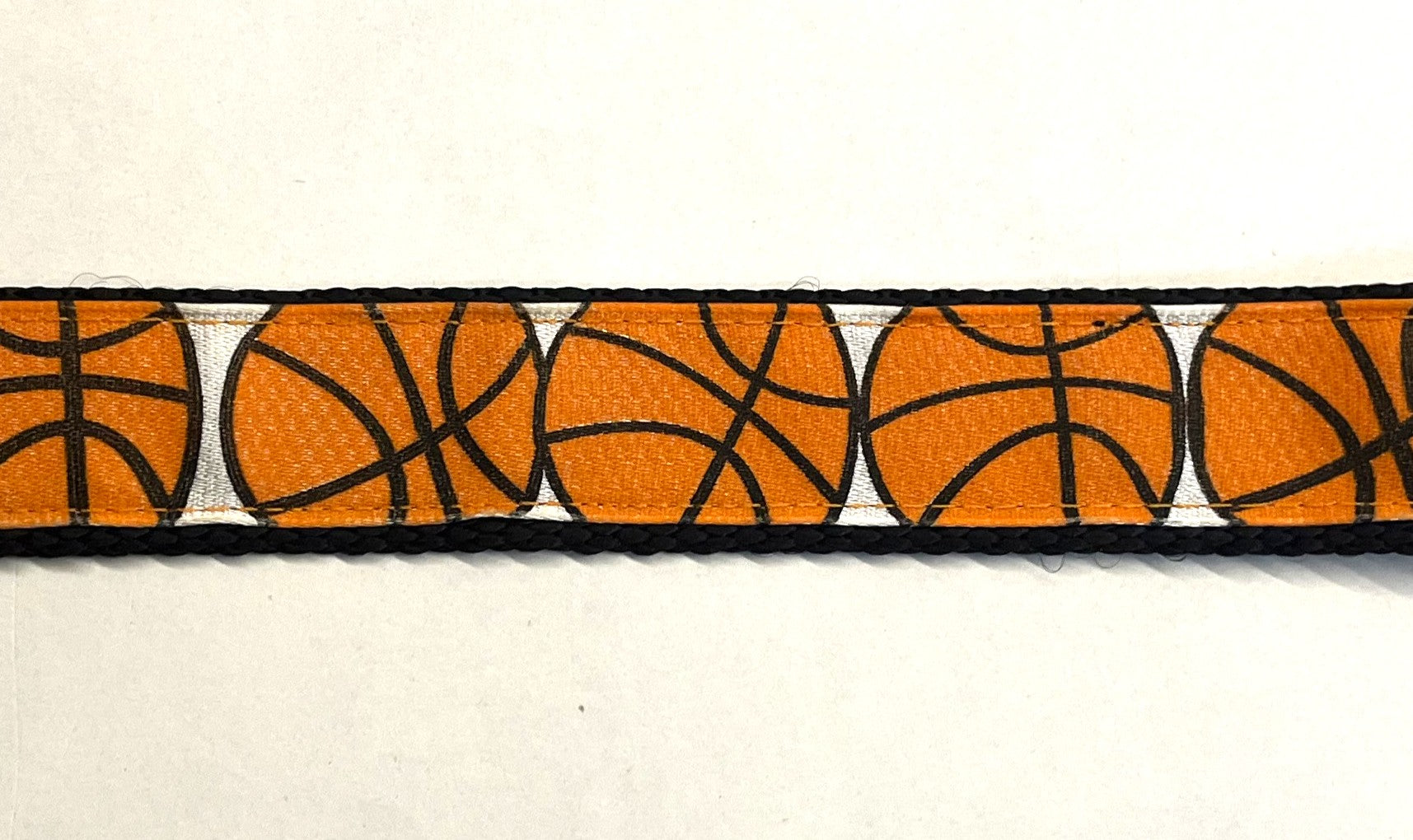 Basketballs Dog Collar 1in