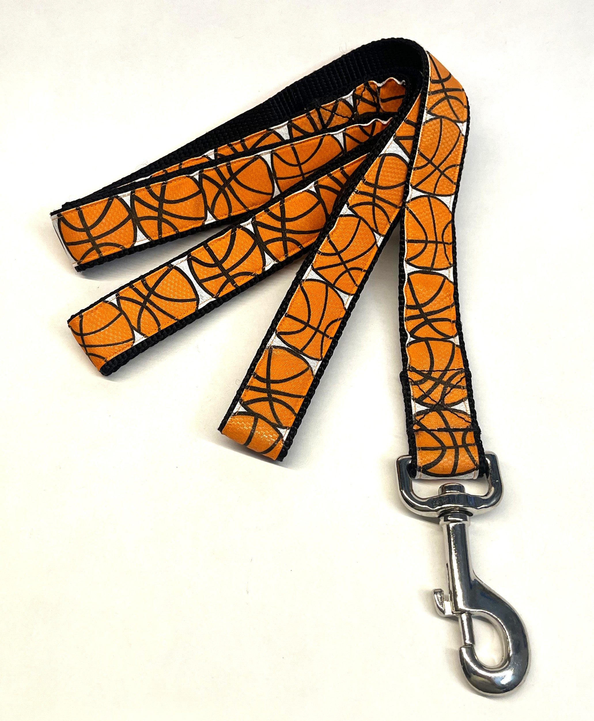 Basketballs Dog Leash 1in