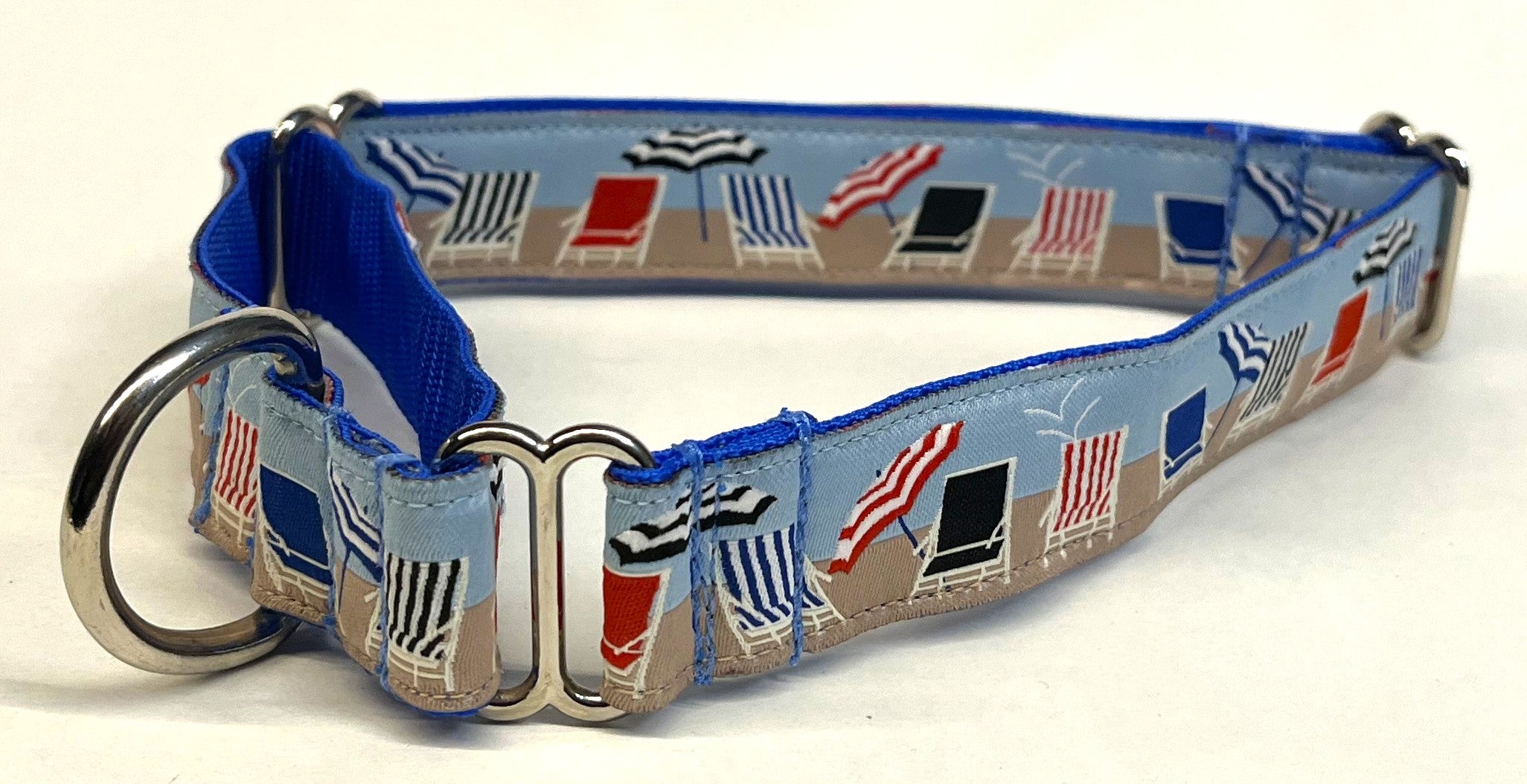 Beach Chairs Martingale Collar 1in