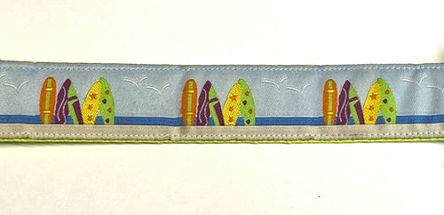 Beach Surfboards Chain Martingale Collar 1in