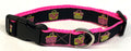 Black with Purses Dog Collar 1in