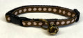 Brown with Light Pink Dots Cat Collar