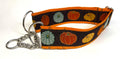 Fall Pumpkin Print Chain Martingale Collar 2in