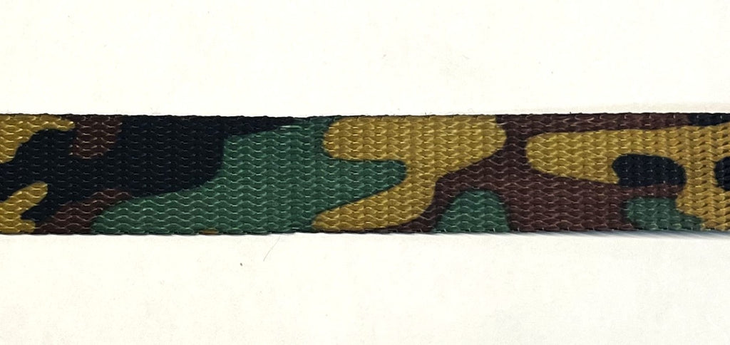 Camo Dog Leash 1in