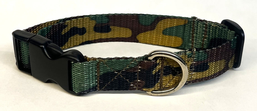 Camo Dog Collar 1in