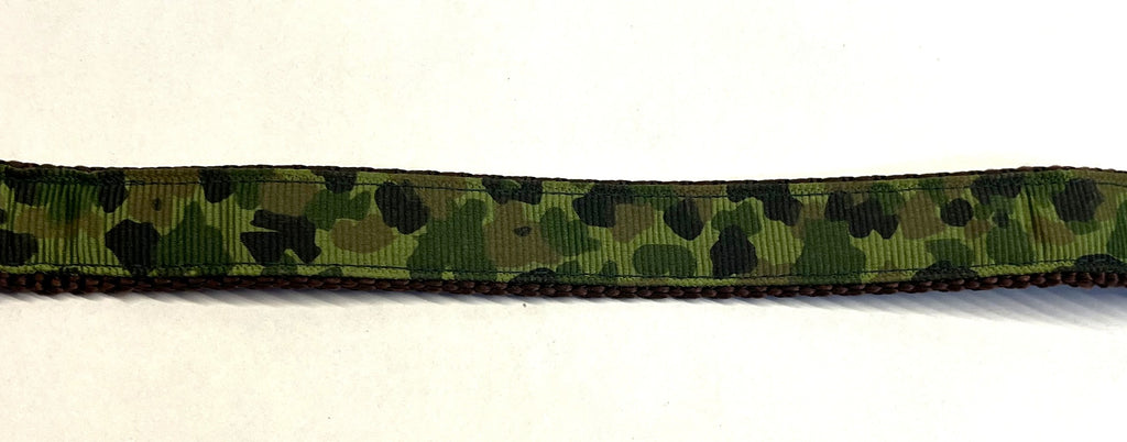 Camo Dog Leash 3/4