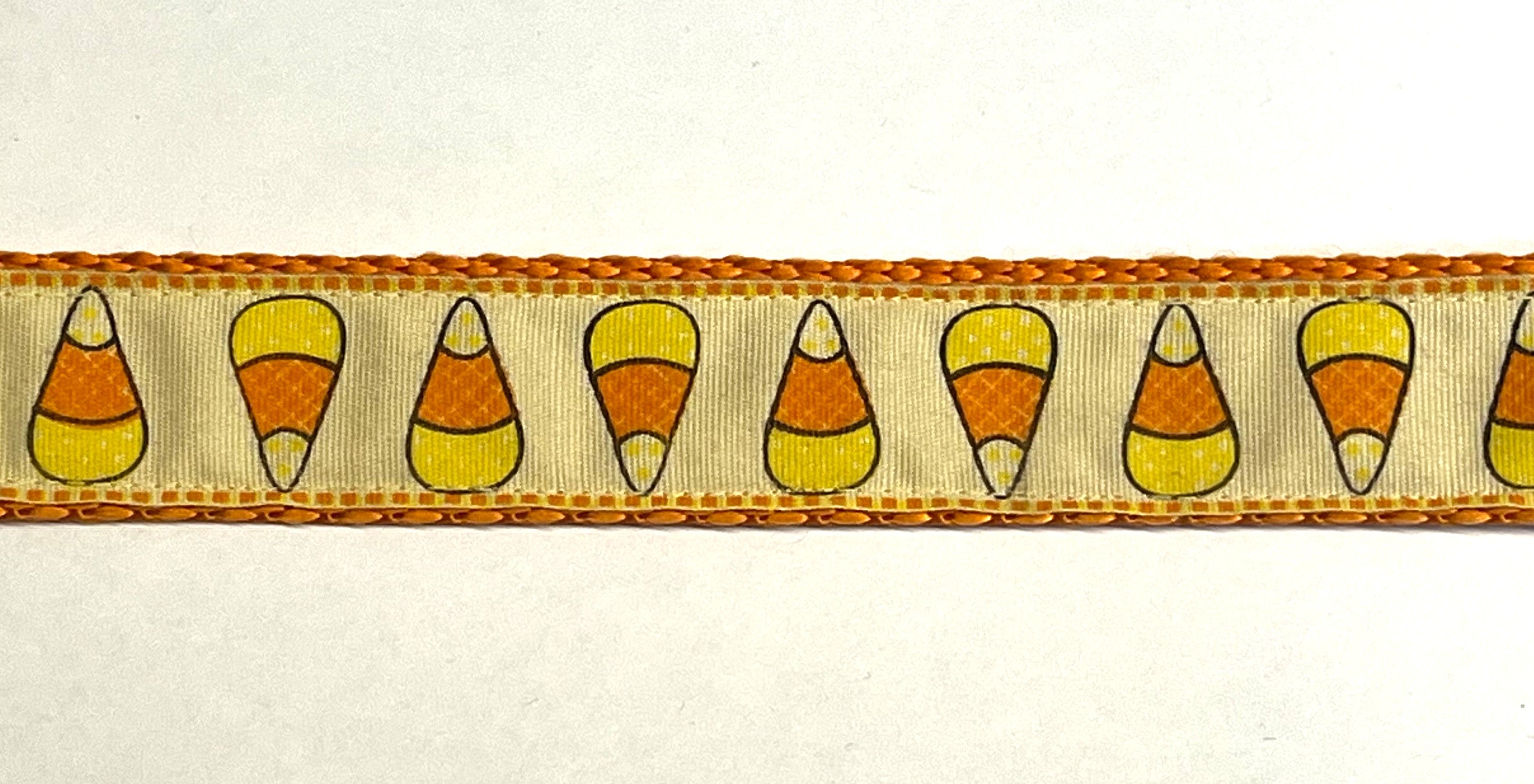 Candy Corns Dog Leash 1in