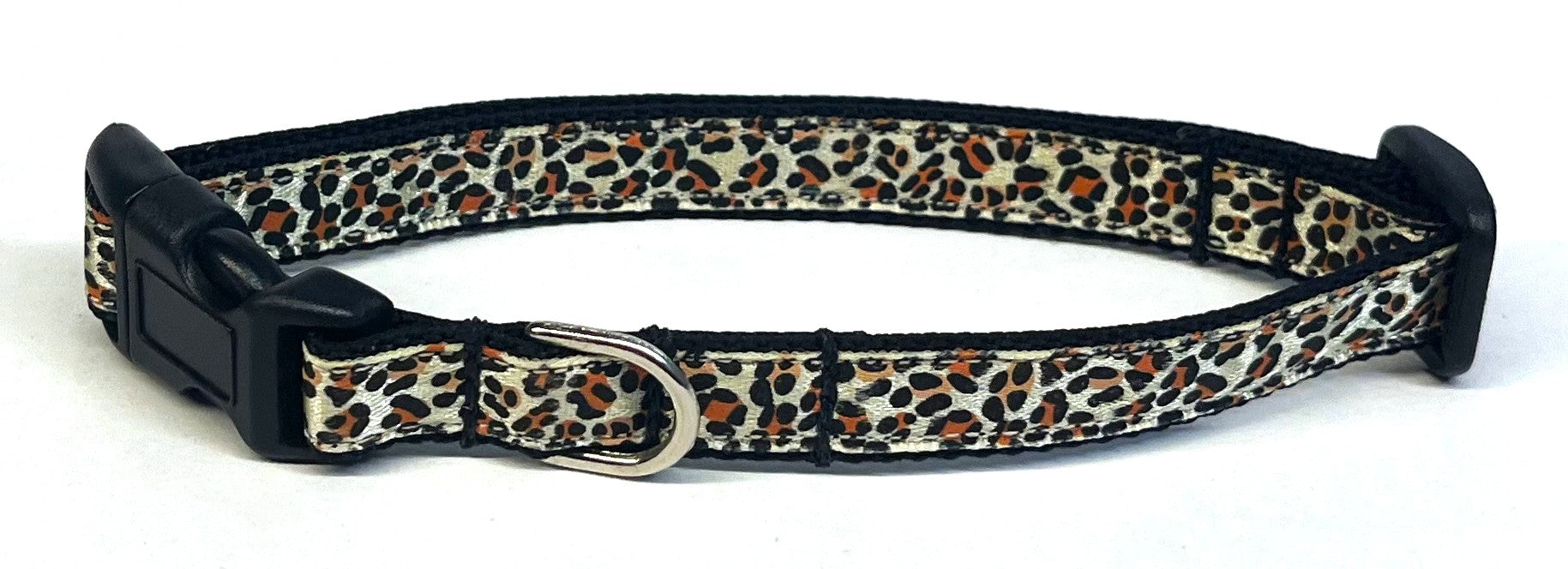 Cheetah Print Dog Collar 1/2