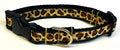 Cheetah Print Dog Collar 3/4