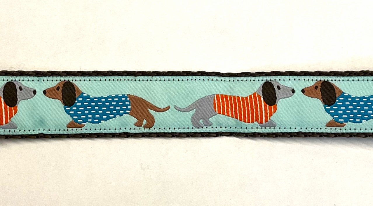 Dachshunds in Sweaters Dog Leash 1in