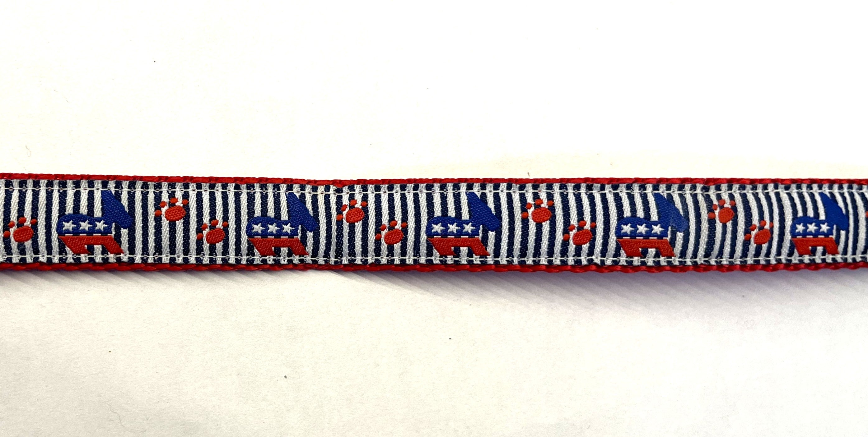 Democrat Donkeys and Paws Chain Martingale Collar 3/4