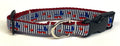 Democrat Donkeys and Paws Dog Collar 3/4