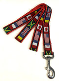 Flags Dog Leash 1in