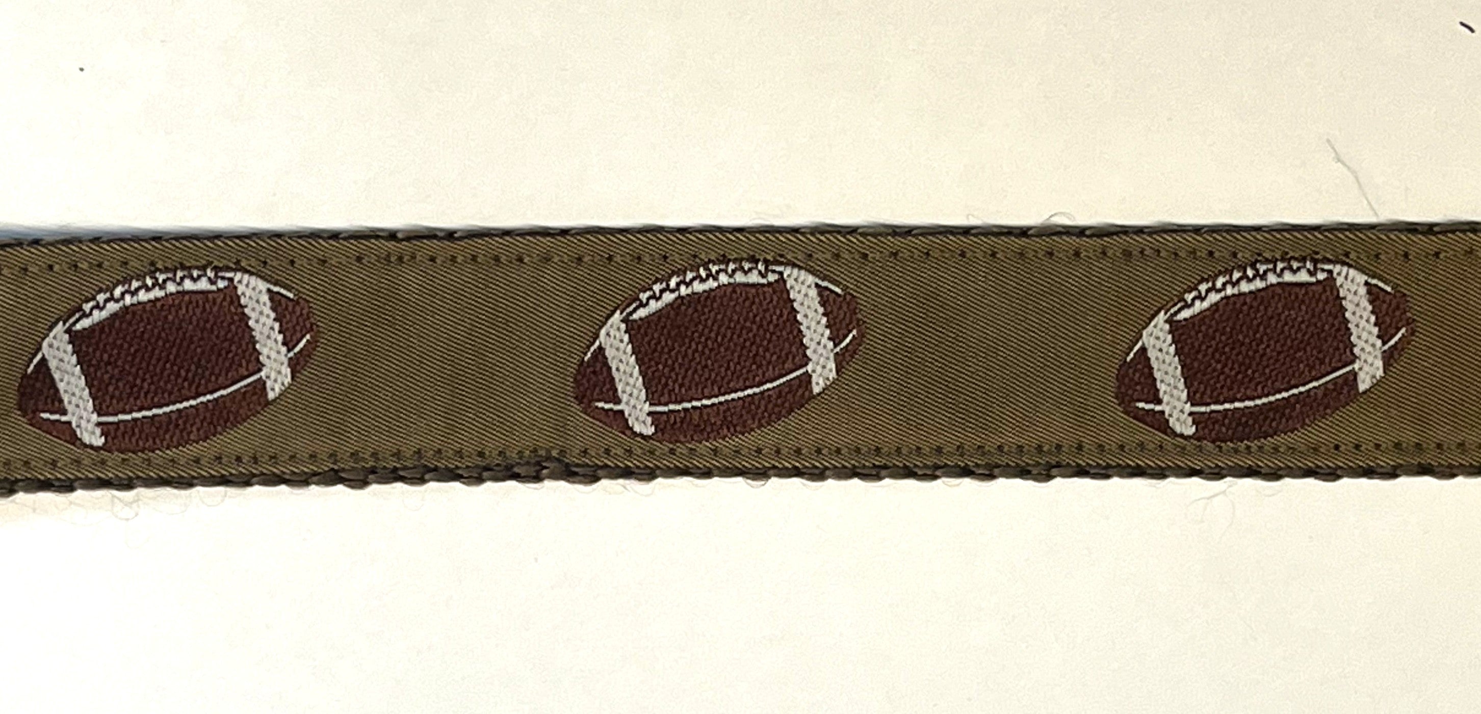 Footballs Chain Martingale Collar 1in