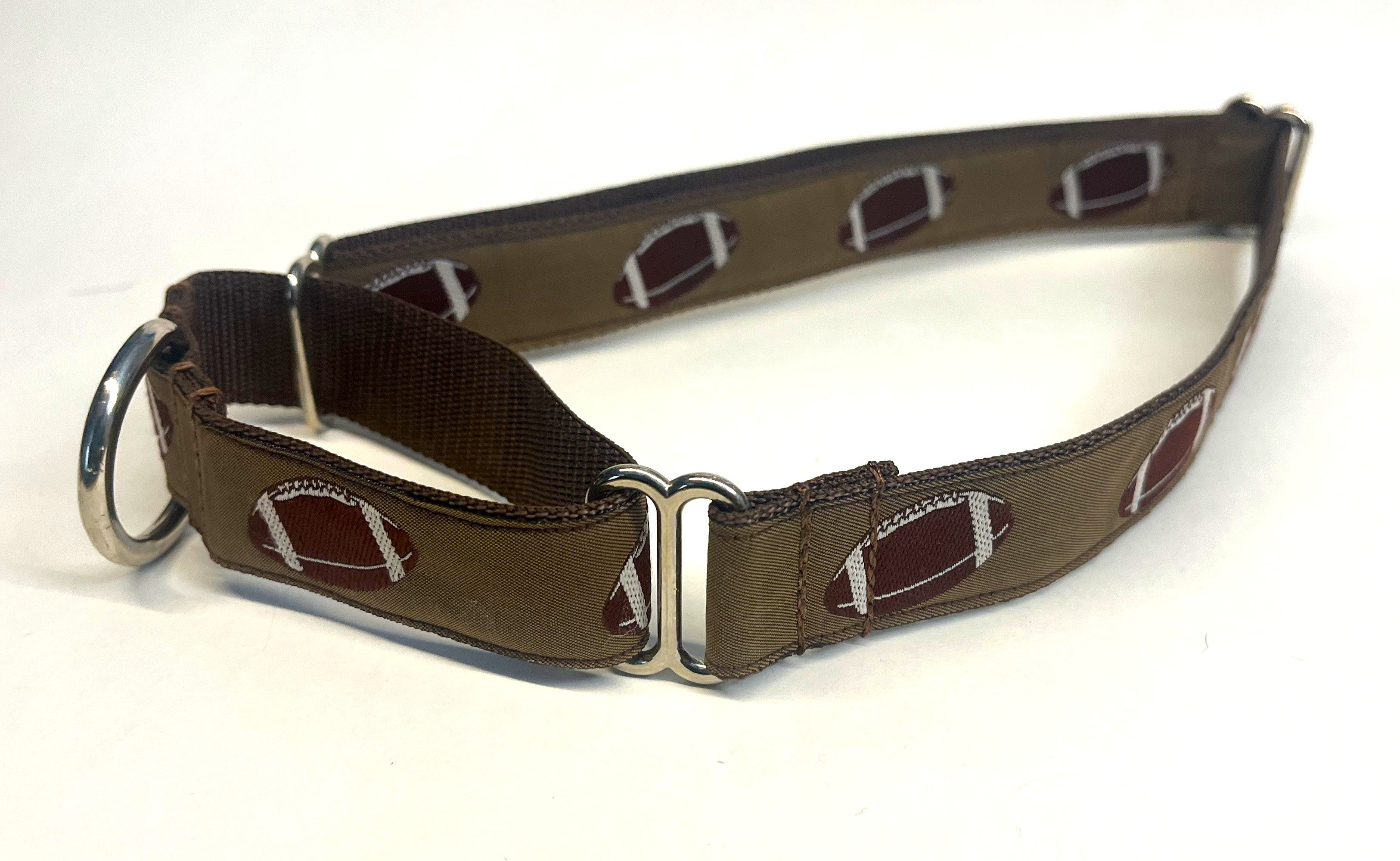 Footballs Martingale Collar 1in