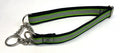 Green with Reflector Stripe Chain Martingale Collar 1in