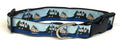 Islands and Ships Dog Collar 3/4