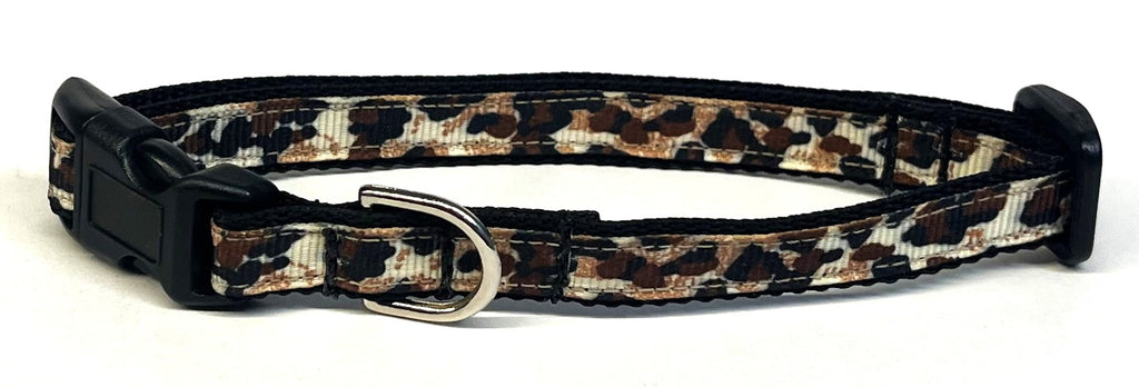 Leopard Print Dog Collar 1/2
