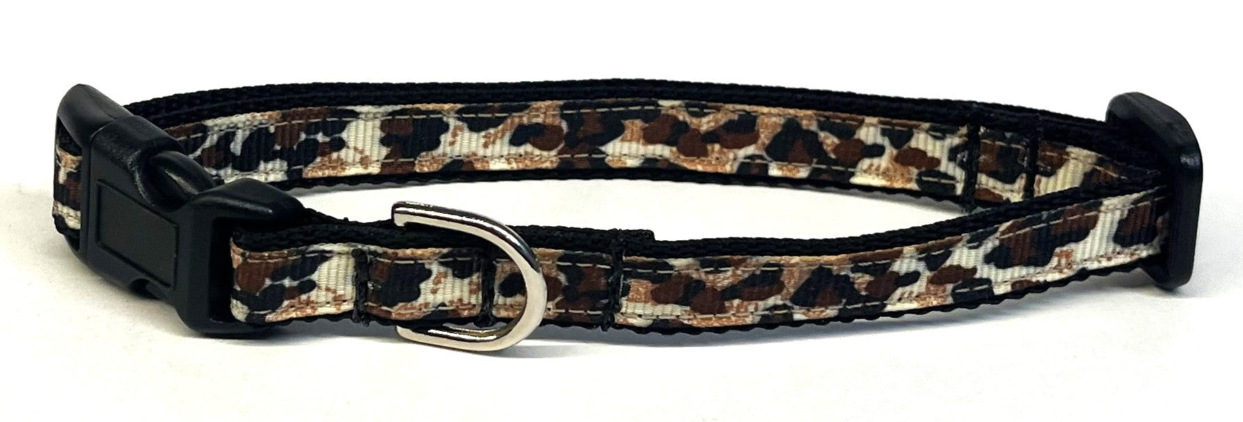 Leopard Print Dog Collar 1/2