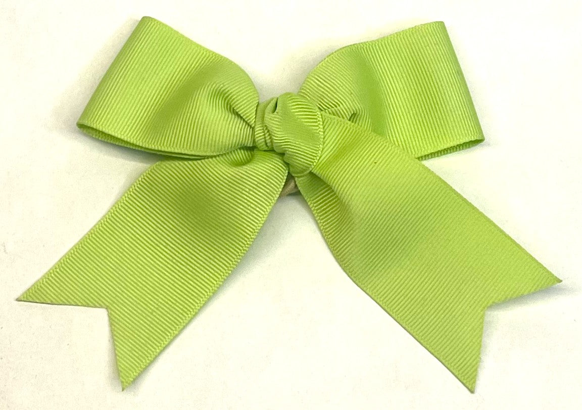 Light green collar bow