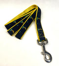 Navy Blue with Golfer Dog Leash 1in