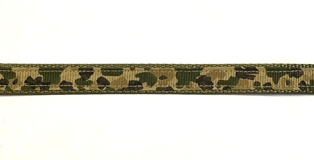 Olive Camo Martingale Collar 1/2