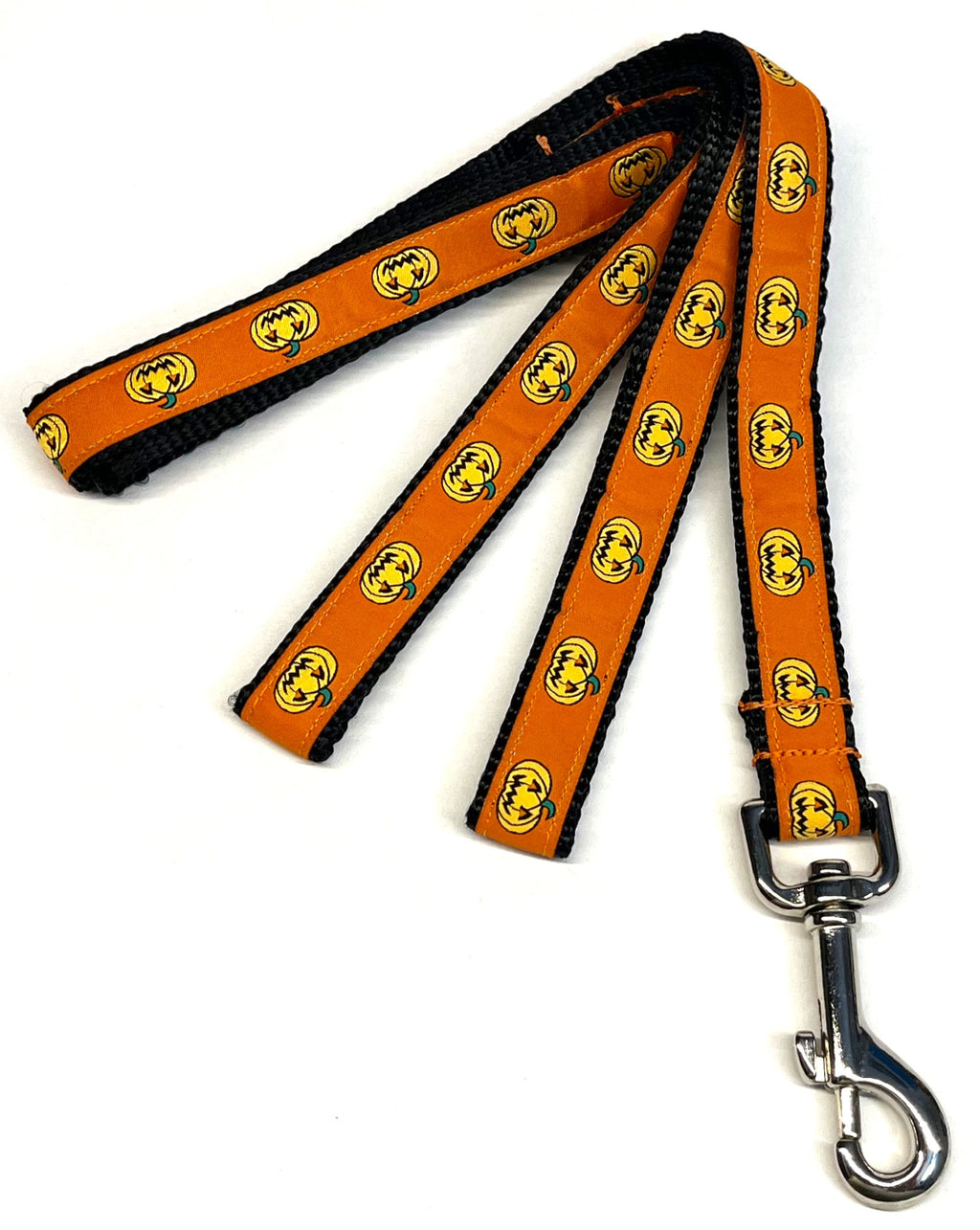 Jack-o'-Lantern Dog Leash 3/4