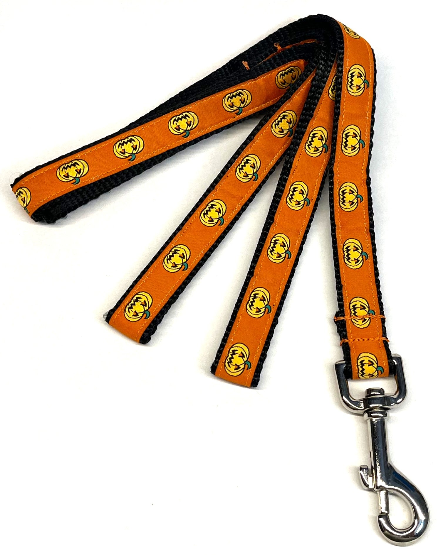 Jack-o'-Lantern Dog Leash 3/4