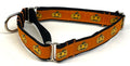 Jack-o'-Lantern Martingale Collar 3/4