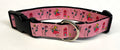 Pink Fairy Princess Dog Collar 1in