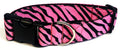 Pink Zebra Print Dog Collar 1 1/2 in