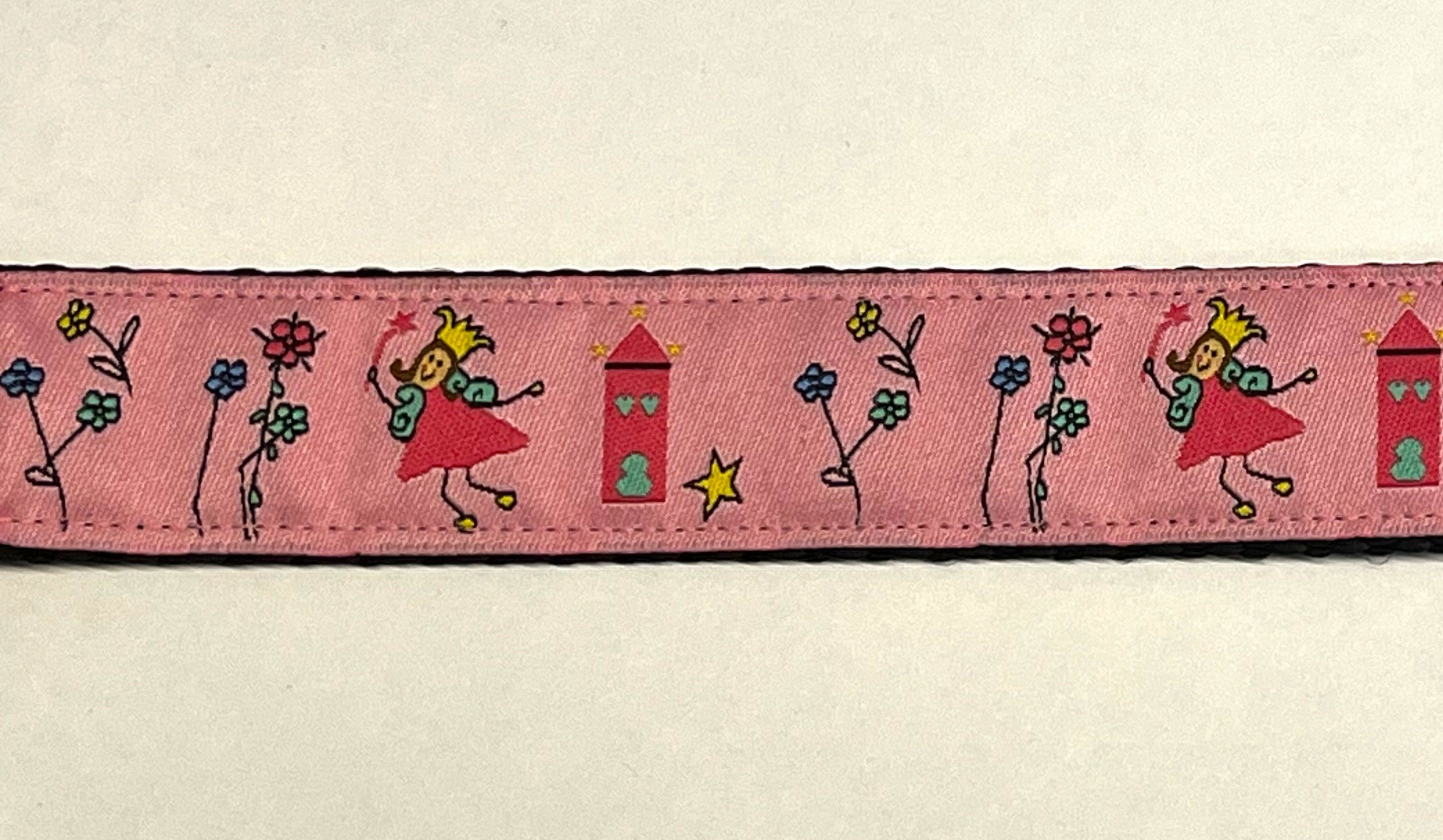 Pink Fairy Princess Dog Leash 1in