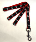 Pirate Skull and Cross Bones Dog Leash 3/4