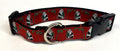 Red with Pandas Dog Collar 1in