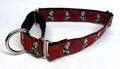 Red with Pandas Martingale Collar 1in