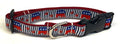 Republican Elephant and Paws Dog Collar 3/4