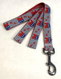Republican Elephants and Paws Dog Leash 1in