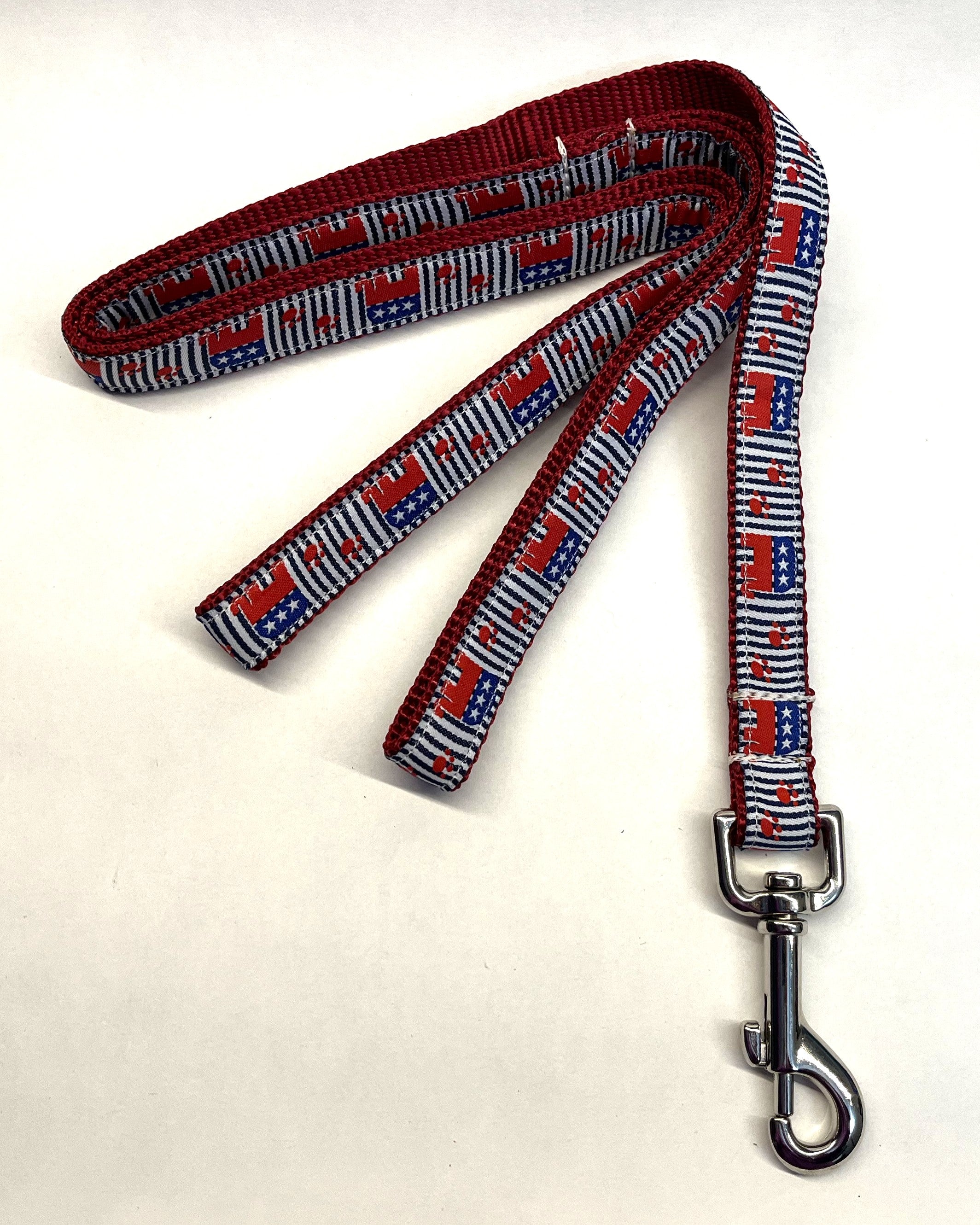 Republican Elephant and Paws Dog Leash 3/4