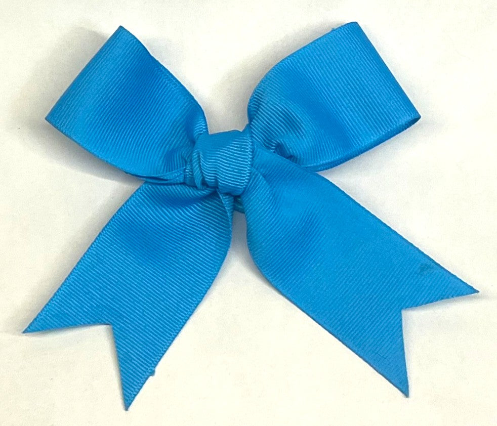 Turquoise collar bow