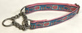 VW Bus, Surfboards, and Flower Squares Chain Martingale Collar 1in