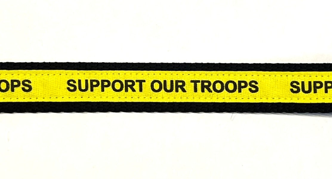 Support Our Troops Dog Leash 3/4