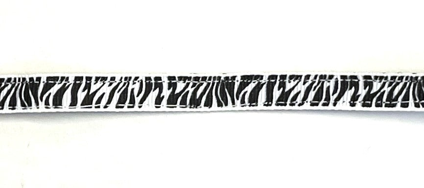 Zebra Print Cat Collar